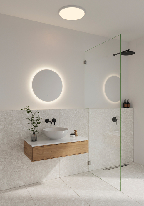 Nordlux Dovina LED veggspeil Ø60 cm